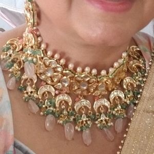 Necklace Earrings set.